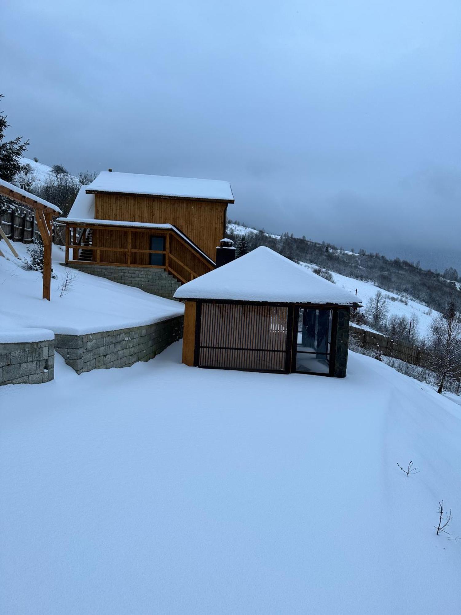 Садиба Трембіта З Сауною Та Чаном Rakhiv Exterior foto